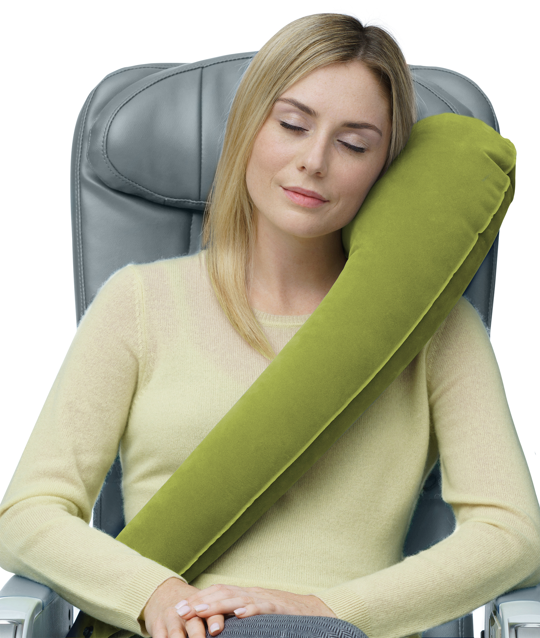 Nflatable Travel Pillow ,Portable Head Neck Rest Inflatable Pillow